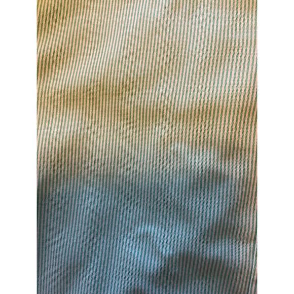 Everlane The Silky Cotton Relaxed Shirt Pinstripe Mint Green Size 6 NWT - Picture 8 of 11
